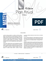 Planificacion Anual - MATEMATICA - 6basico - P