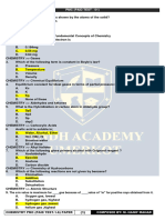 Chemistry PMC (Paid Test-1-6) Paper