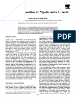 Chemical Composition of Nigella Sativa L