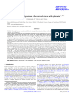 2013 Maldonado - The Metallicity Signature of Evolved Stars With Planets