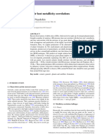 2016 Fletcher - Planets, Debris, and Their Host Metallicity Correlations