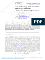 2018 Molano - Transitional Disk Archeology From Exoplanet Population Synthesis