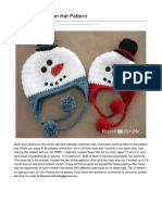 Snowman Hat Pattern