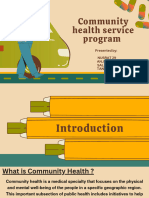 Community Health Service Program