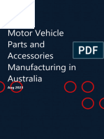 C2319 Motor Vehicle Parts and Accessories Manufacturing in Australia Industry Report