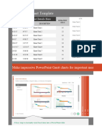 Excel Gantt Chart Template