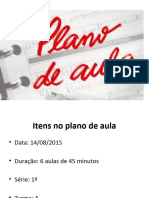 Plano de Aula