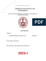 Primer Trabajo Microeconomía I-Romero Quiñones