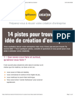 5 Doc Pistes Pour Trouver Une Idée de Création D'entreprise - Bpifrance Création