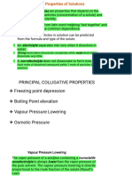 Colligative Properties