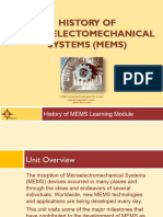 History of MEMS Presentation