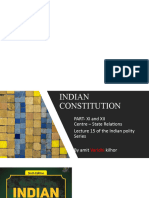 Centre-State Legislative Relation