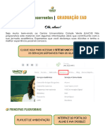 Dúvidas Frequentes - Graduação EAD