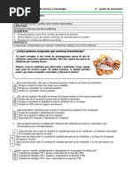 Evaluación Diagnóstica 5º