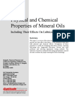 Physical and Chemical Properties of Mineral Oils