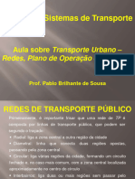 Aula 8 - Transporte Urbano