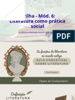 Trilha - Mód. 6 Literatura Como Prática Social