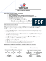 Topic 6 - Process Costing A