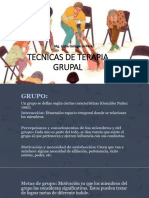 Técnicas de Terapia de Grupo