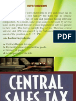 Central Sales Tax