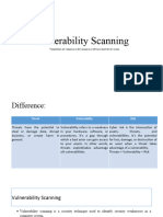 Vulnerability Scanning