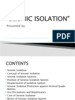 Seismic Isolation