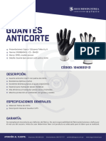 Guantes Anticorte Nivel 5 Palma Nitrilo