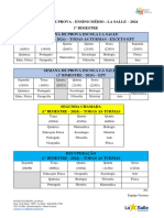 Semana de Provas - Ensino Médio - La Salle - 2024