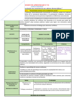 Sesion de Aprendizaje 1º - I Und.