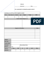 NUR 263 Daily Assessment Worksheet Rubric 2024