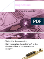 5.4 Magnetic Effect - Electromagnetism