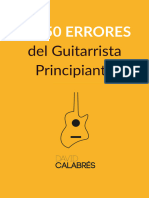 Guía 50 Errores Guitarrista