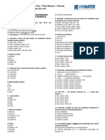 Aulas 3 e 4 - Aquecimento Gramatical - Ortografia - GABARITO-1