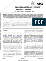 Yan Et Al 2024 Eccentrically Loaded Square Concrete Filled Steel Tubes Strengthened With CFRP Grid Reinforced