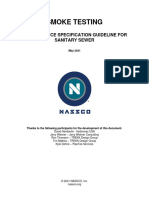 NASSCO Specification Guideline - Smoke Testing - May 2021