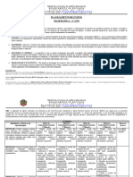 Plano Matematica 1 Ano