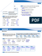 Metro Starter Pronunciation Answer Key