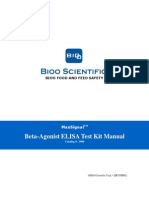 Maxsignal Beta-Agonist Elisa Test Kit Manual