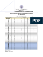 English Gr-6 Key