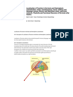 Localisation of Function in The Brain and Hemispheric Laterisaltion