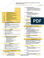 Unit #3 Surgical Disorders in Childhood That Affect Respiratory Care