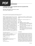 Combustion Flame Speed Oxygenate