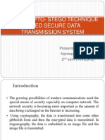 An Encrypto - Stego Technique Based Secure Data