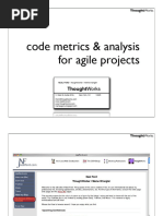 Metrics Driven Agile Development