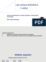 Aula 02 - 1º Anos - Língua Espanhola