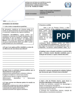 Atividades Do 9º Ano - A Emergência Do Fascismo e Do Nazismo