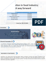 Automation in Food Industry