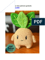 Harry Potter Mandrake Amigurumi Modele PDF Gratuit 1