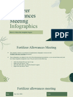 Fertilizer Allowances Meeting Infographics by Slidesgo