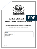 CS3401 - Algorithm